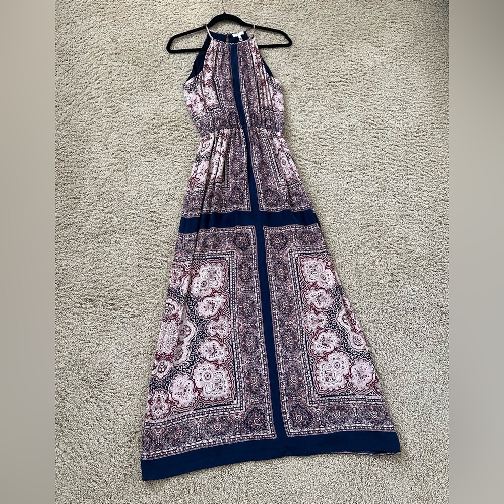 Gorgeous all silk maxi dress by Joie